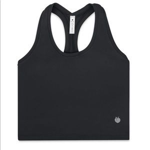 Rush Black Crop-Top